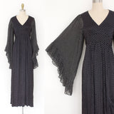 70s Angel Sleeve Maxi