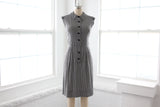 60s Gingham Sheath Dress