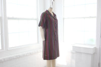 60s Linen Shift Dress