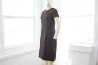 60s Brocade Sheath Dress