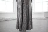 70s Metallic Foil Gown