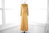 70s does 30s Velvet Gown