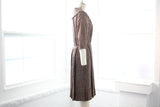 40s Plaid Shirtwaist Dress