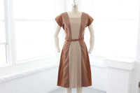 60s Mod Cotton Day Dress