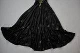 30s Painted Evening Gown