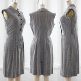 60s Gingham Sheath Dress