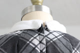 60s Plaid Peter Pan Collar Shirtwaist Dress