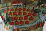 80s Autumn Harvest Dress Pinafore